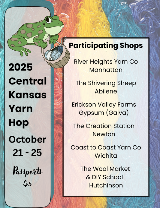 2025 Central Kansas Yarn Hop