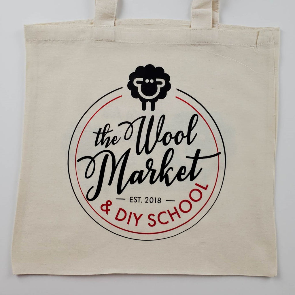 Wool Market Shop Bag - Born to Knit