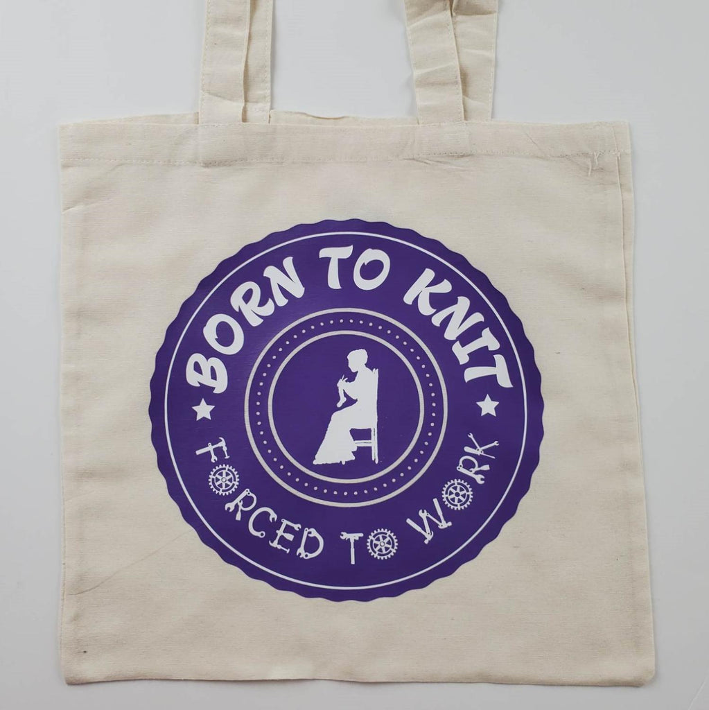 Wool Market Shop Bag - Born to Knit