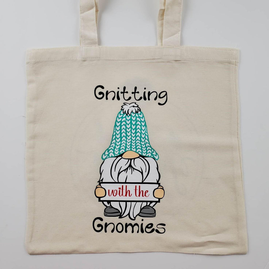 Wool Market Shop Bag - Gnitting With The Gnomies