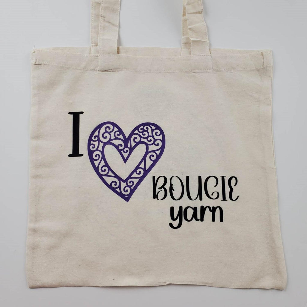 Wool Market Shop Bag - I Love Bougie Yarn